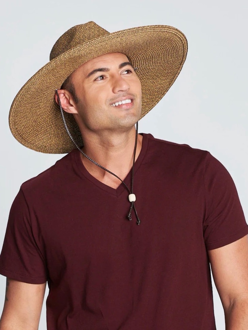 El Campo 5" Brim Sun Hat UPF50 Sun Protection with Chin Cord by San Diego Hat Co - Picture 5 of 15